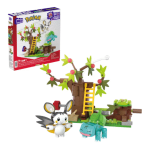 MEGA - Pokémon Emolga & Bulbasaur Charming Woods