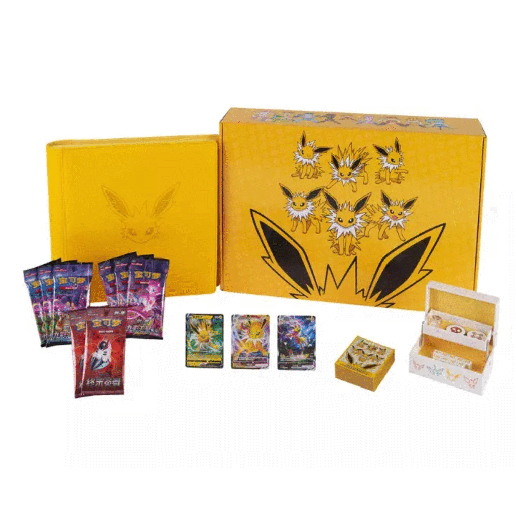Dracoon Pokémon – Pokémon - Eevee Advanced Gift Box, Limited Triple Pack Jolteon