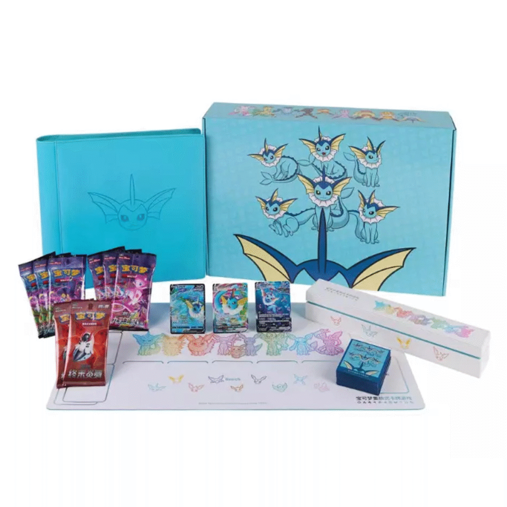 Dracoon Pokémon – Pokémon - Eevee Advanced Gift Box, Limited Triple Pack Vaporeon