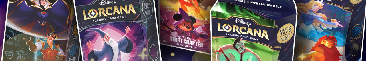 Banner afbeelding voor Lorcana Decks