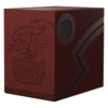Dragon Shield - Double Deck Shell Blood Red/Black