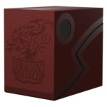 Dragon Shield - Double Deck Shell Blood Red/Black