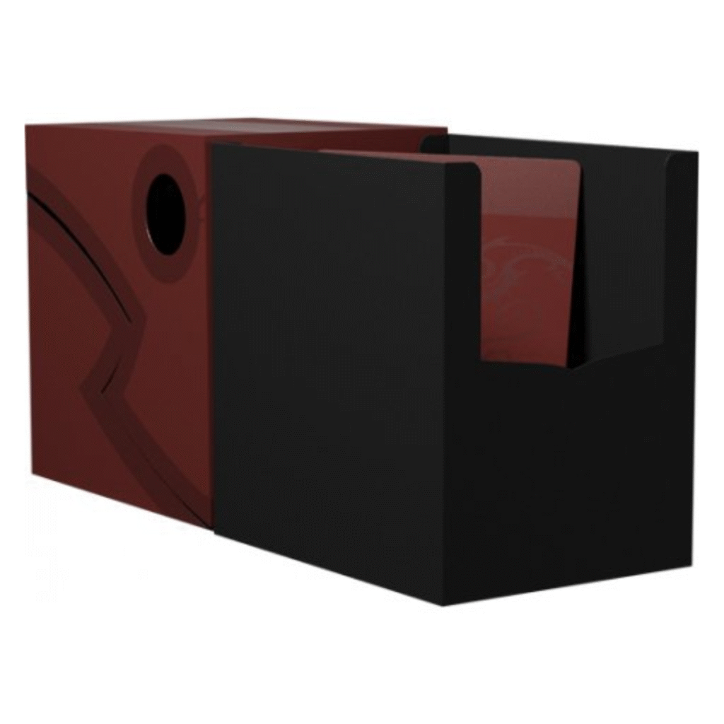 Dragon Shield - Double Deck Shell Blood Red/Black