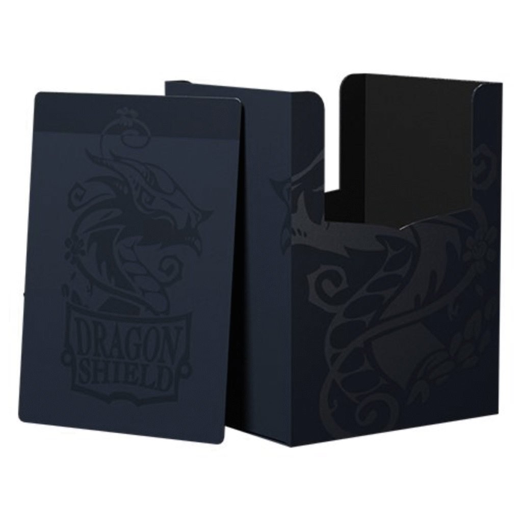 Dragon Shield - Double Deck Shell Midnight Blue/Black