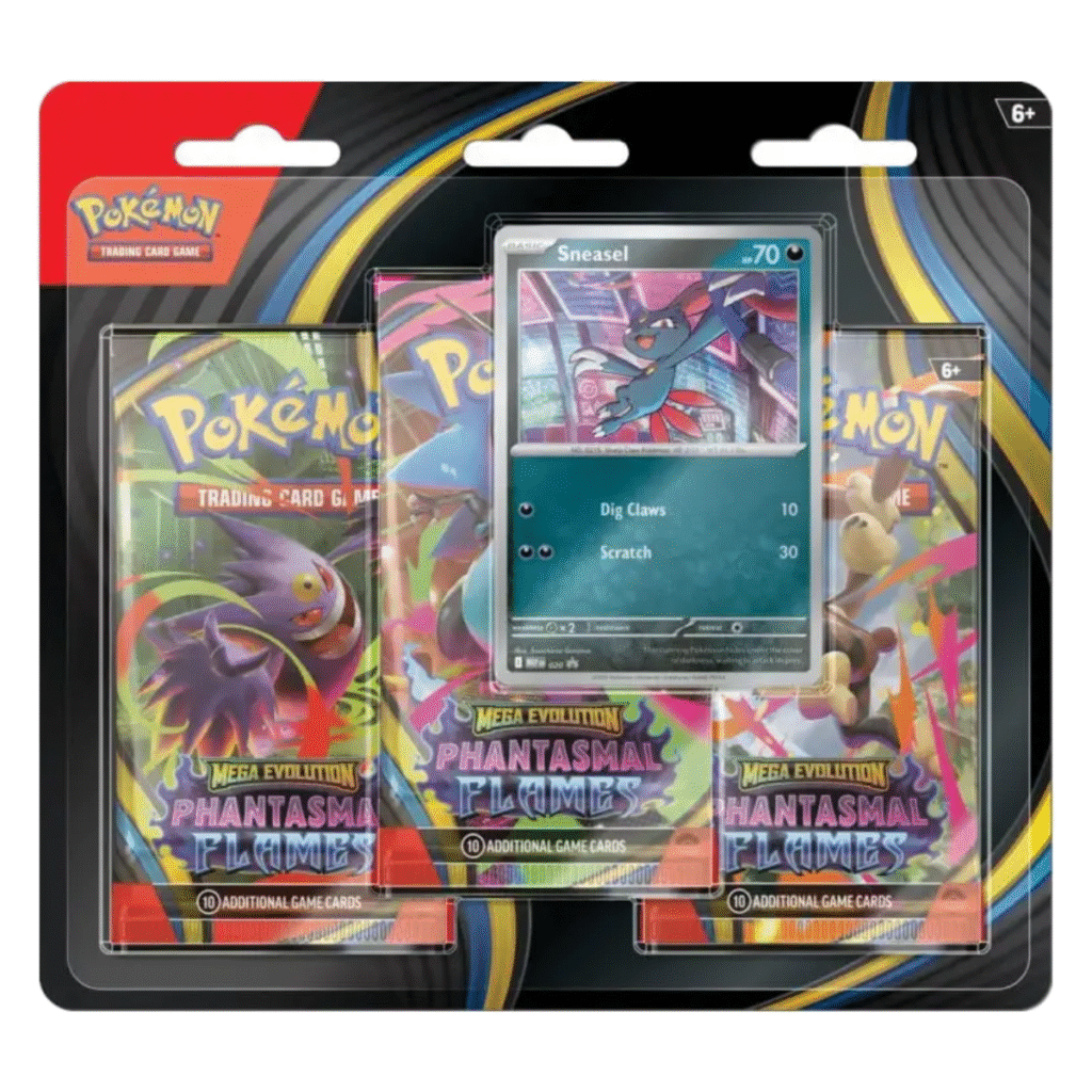 Pokémon - Phantasmal Flames 3-Pack Blister