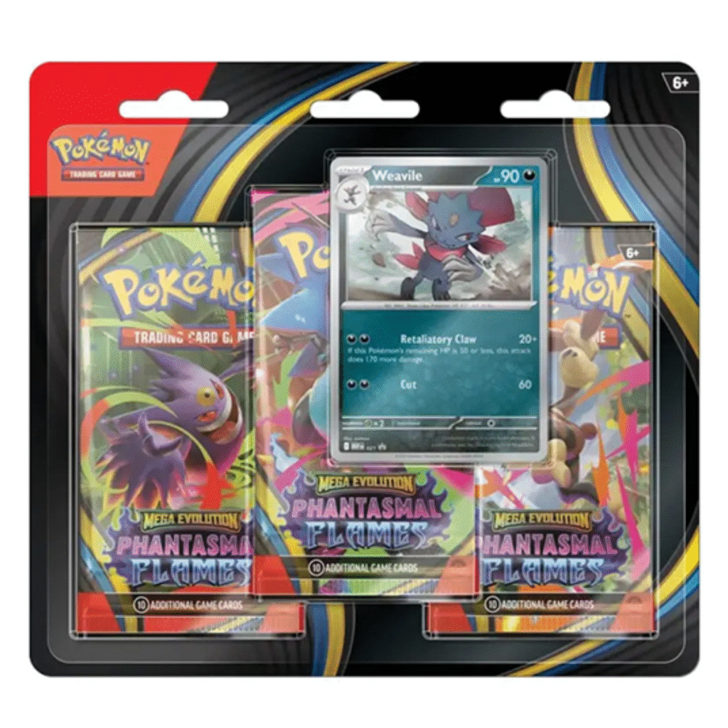 Pokémon - Phantasmal Flames 3-Pack Blister