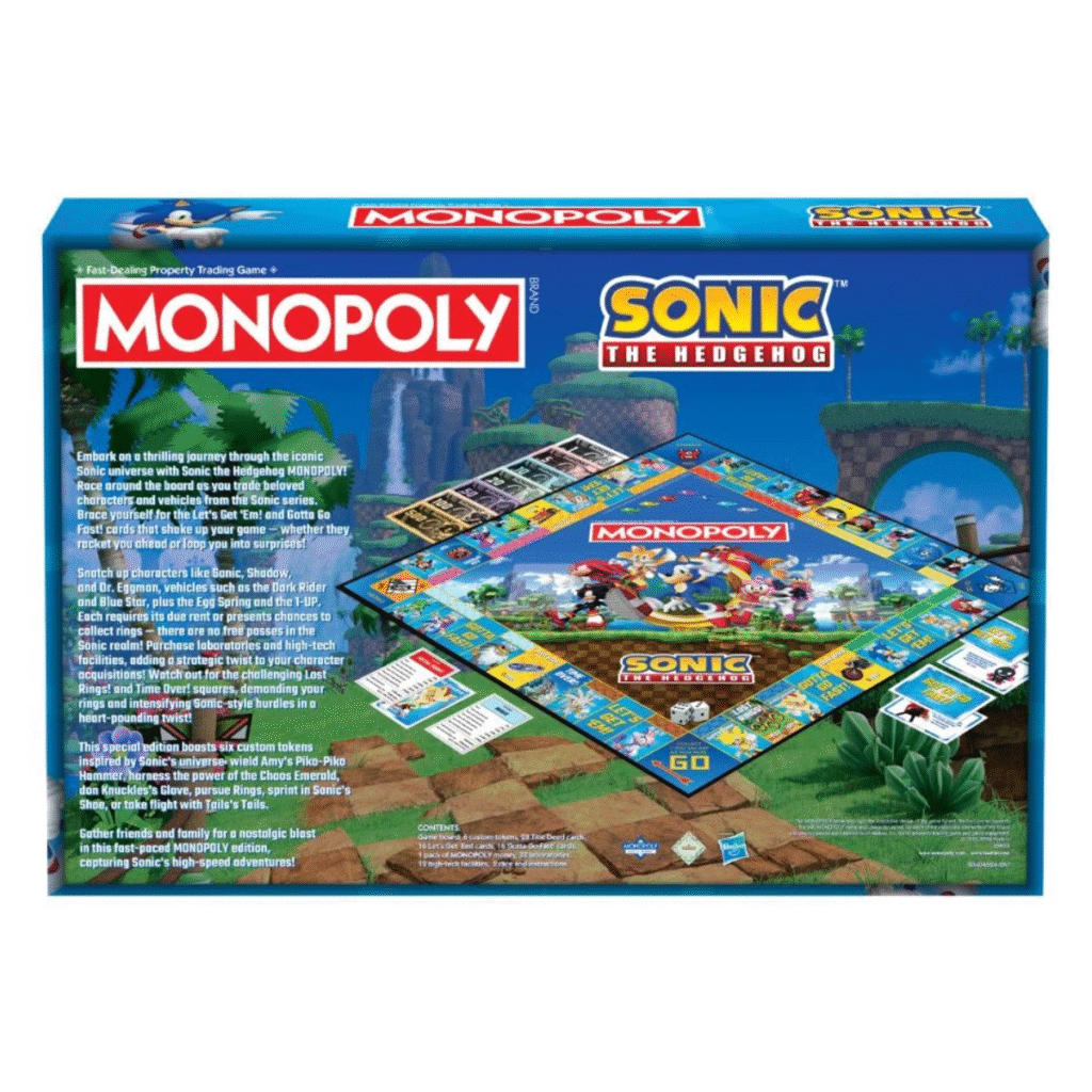 Monopoly Sonic The Hedgehog