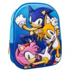 Sonic The Hedgehog Sonic Friends 3D Rugzak