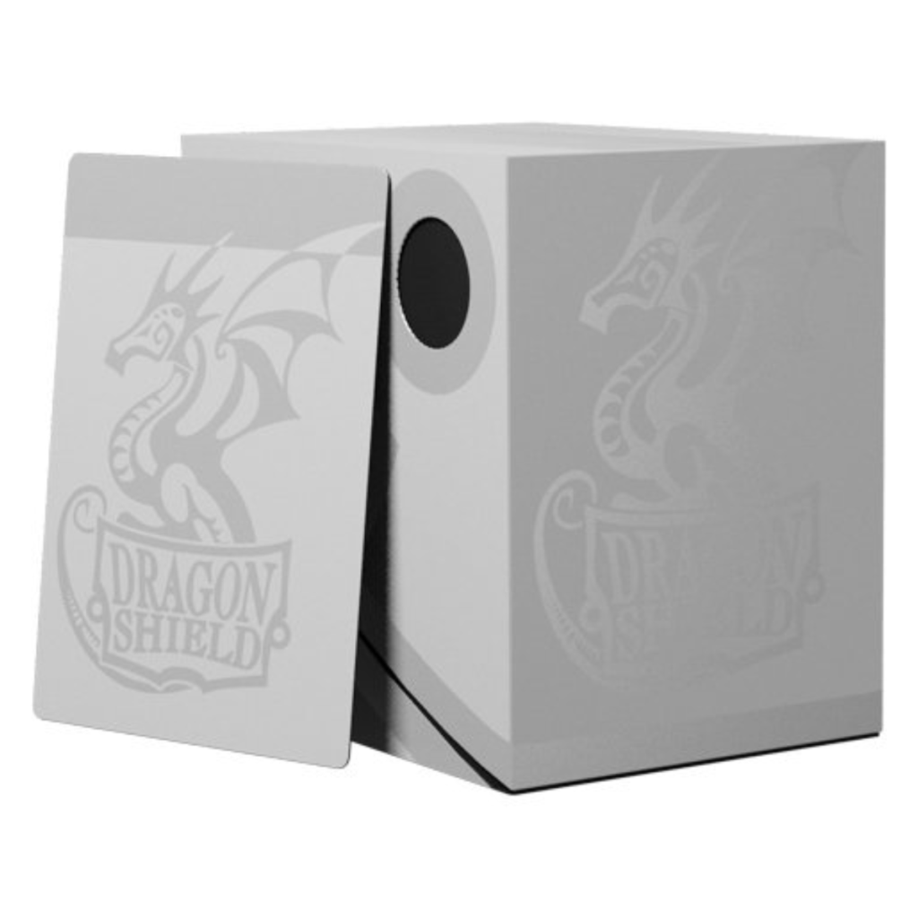 Dragon Shield - Double Deck Shell White/Black