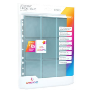 Gamegenic Sideload 9 Pocket Pages Ultrasonic