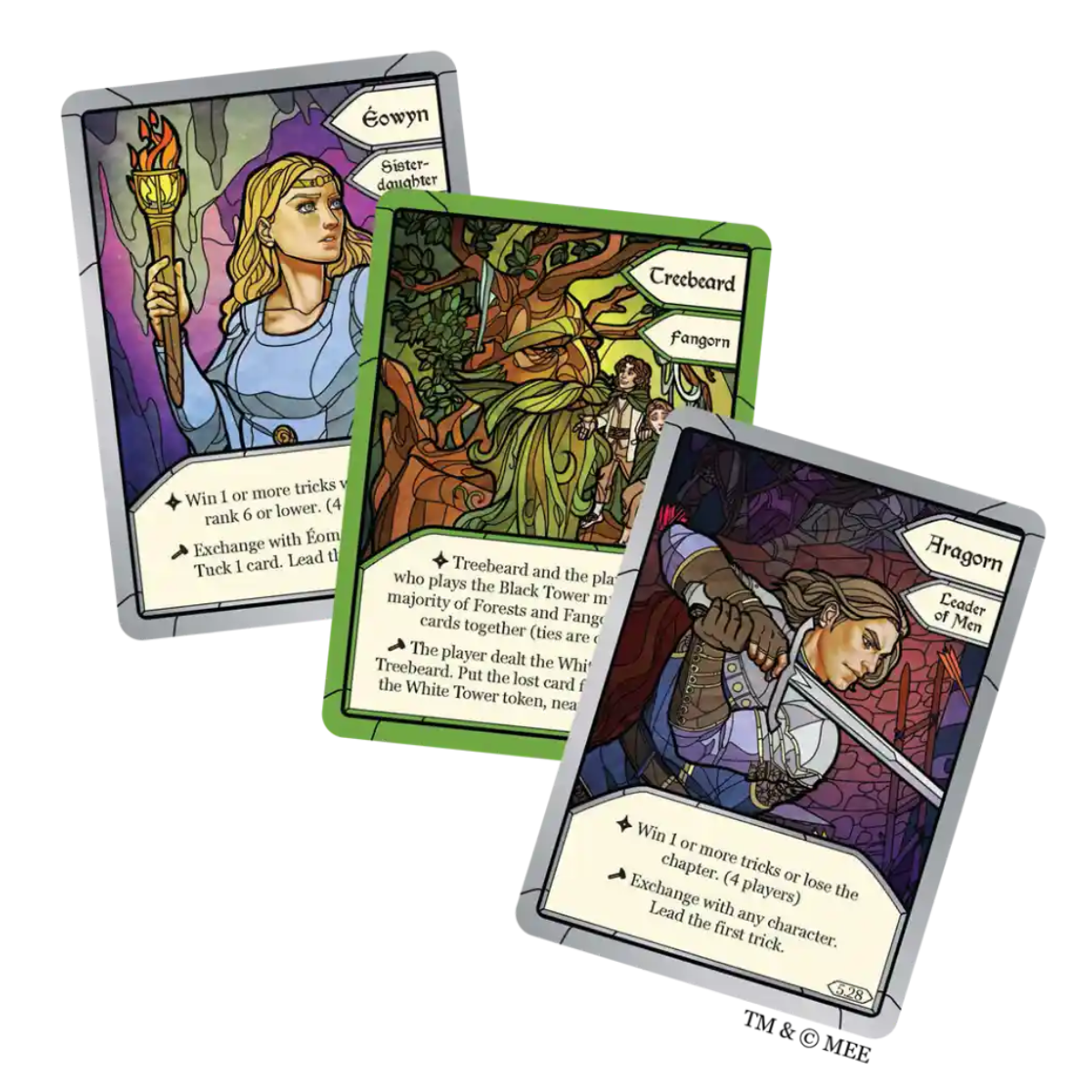 Lord Of The Rings - The Two Towers Trick Taking Game (ENG) - Afbeelding 3