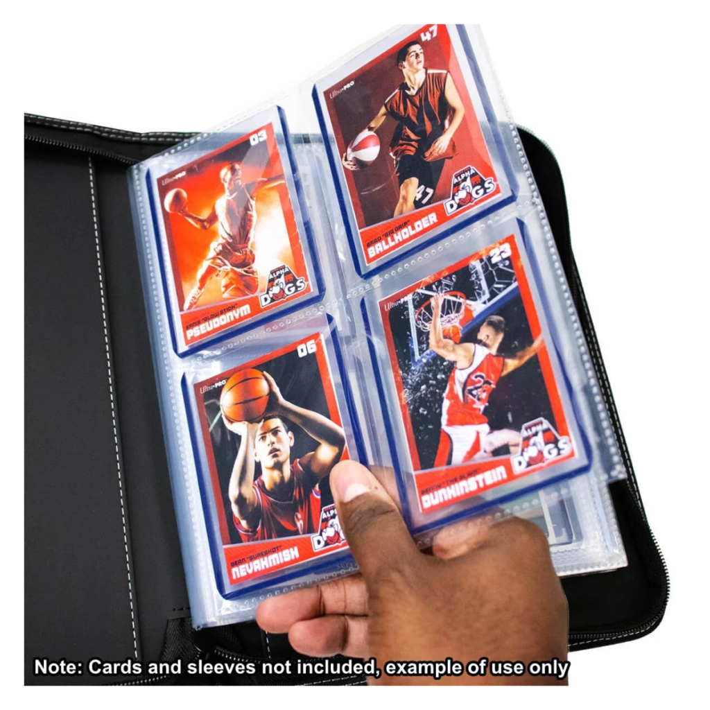 Ultra Pro - Toploader Binder Premium Zippered 4-Pocket