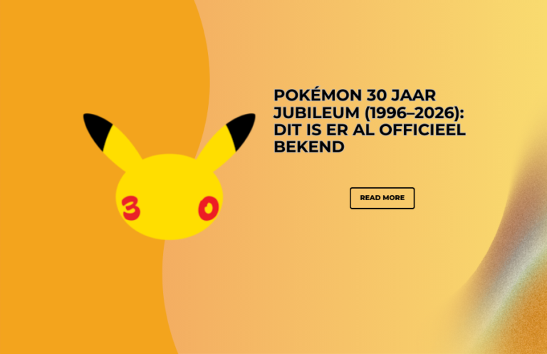 Pokémon 30 jaar jubileum (1996–2026): dit is er al officieel bekend