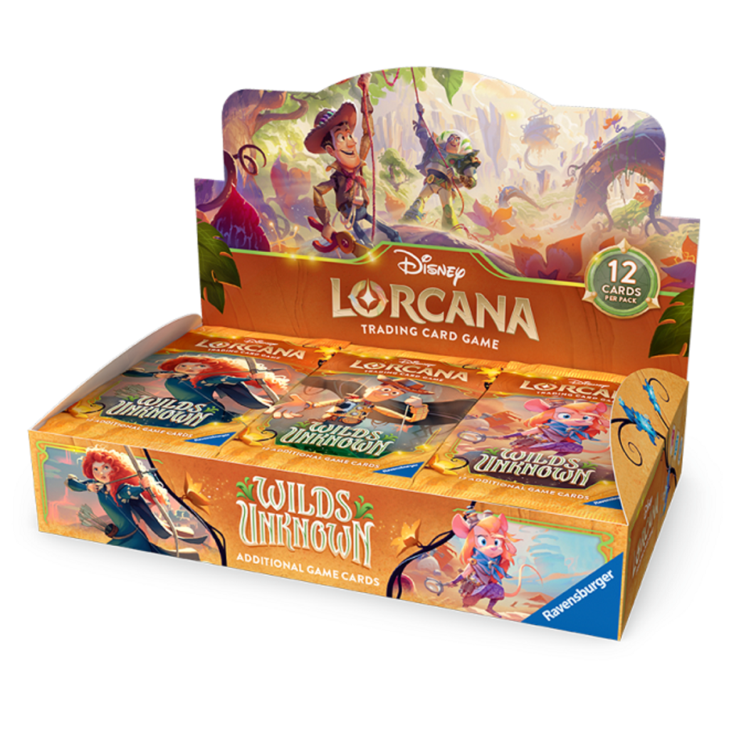 Disney Lorcana Wilds Unknown Booster Box