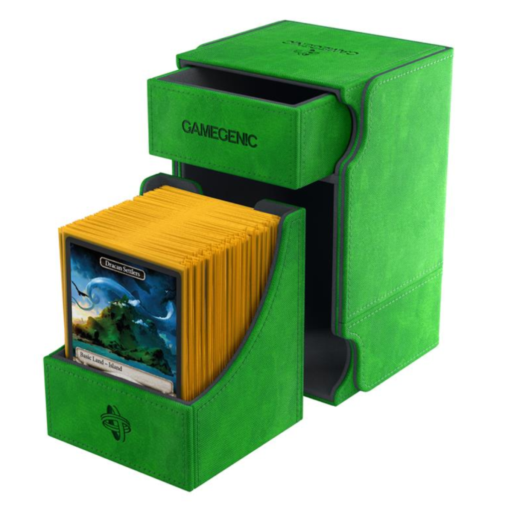 Gamegenic – Deckbox Watchtower 100+ Convertible Green
