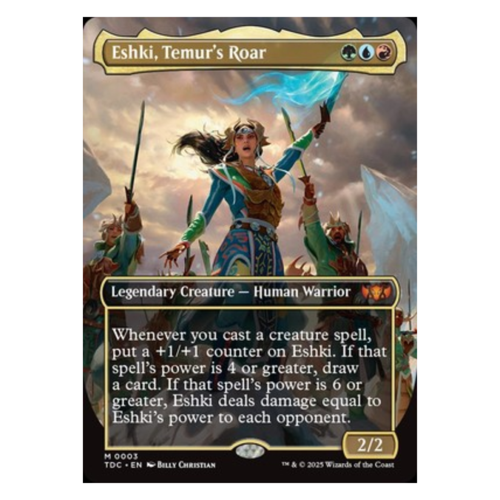 Magic The Gathering- Tarkir Dragonstorm: Temur Roar, Commander Deck