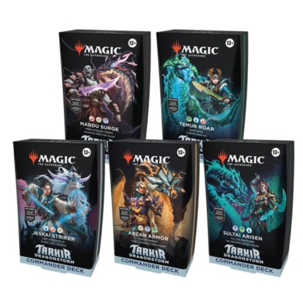 Magic The Gathering - Tarkir Dragonstorm: Jeskai Striker, Commander Deck