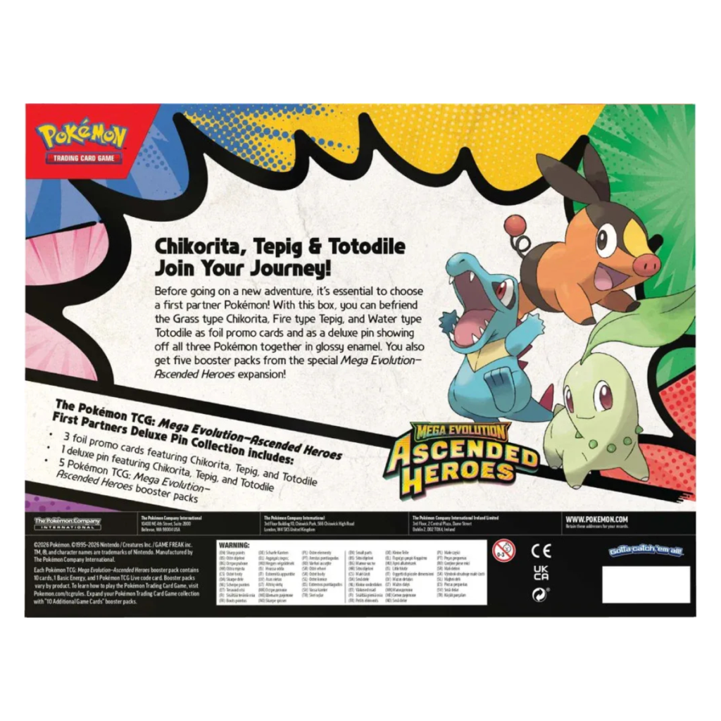 Pokémon: Ascended Heroes Deluxe Pin Collection