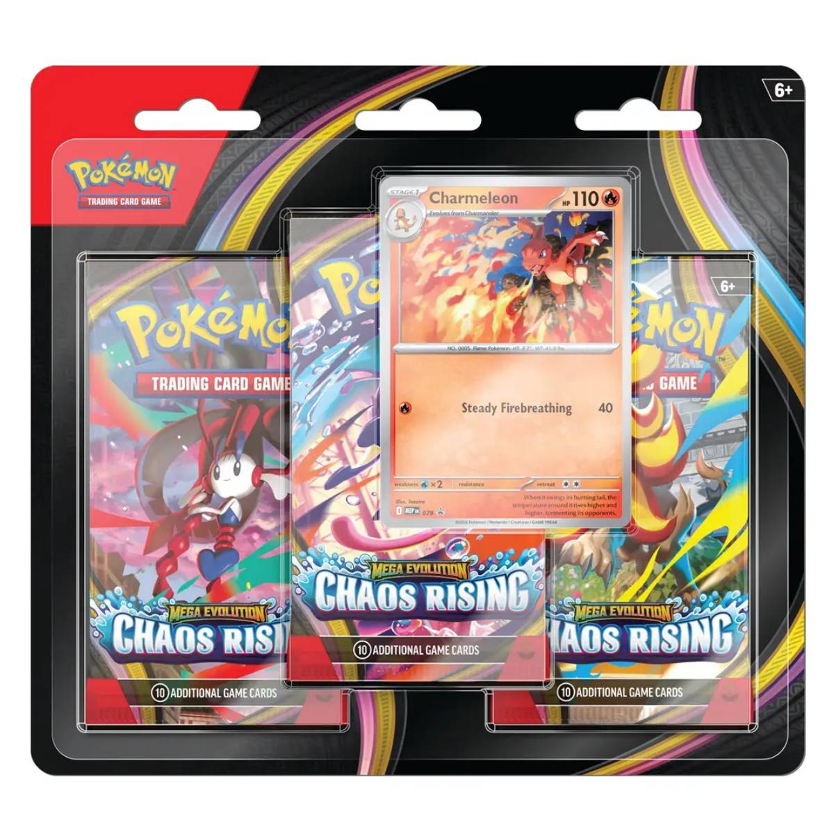Chaos Rising 3 Booster Blister Charmeleon