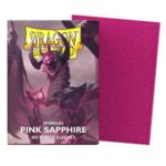 Dragon Shield - Matte Sparkle Sleeves Pink Sapphire