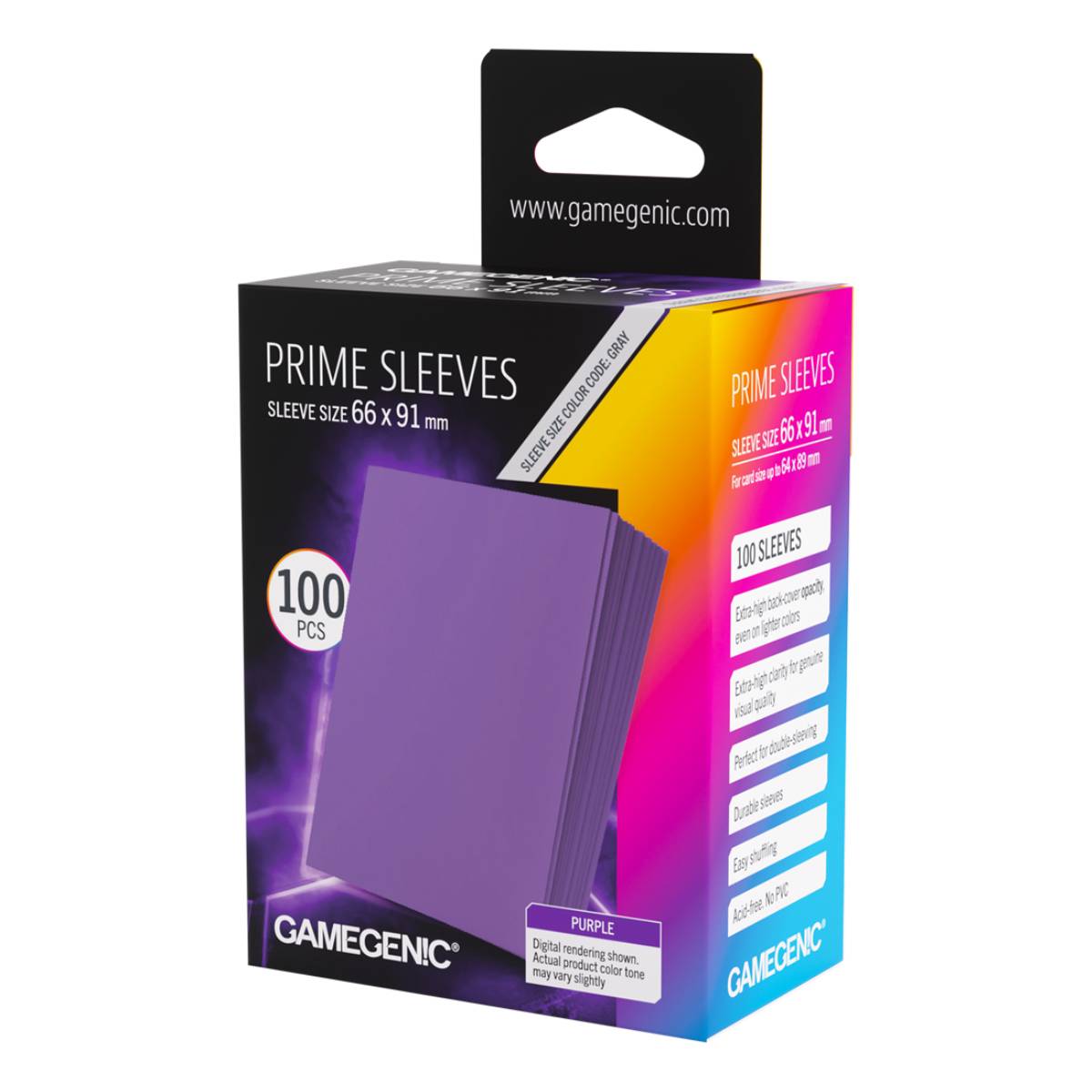 Gamegenic Prime Sleeves Purple