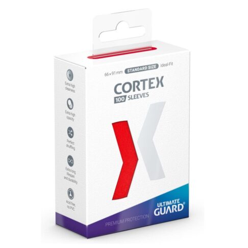 Ultimate Guard - Cortex Sleeves Matte Red