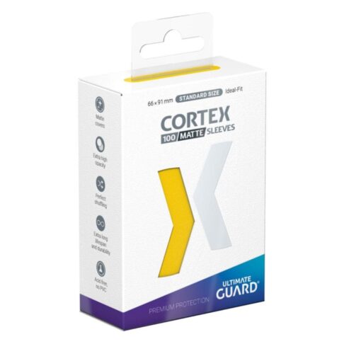 Ultimate Guard - Cortex Sleeves Matte Yellow
