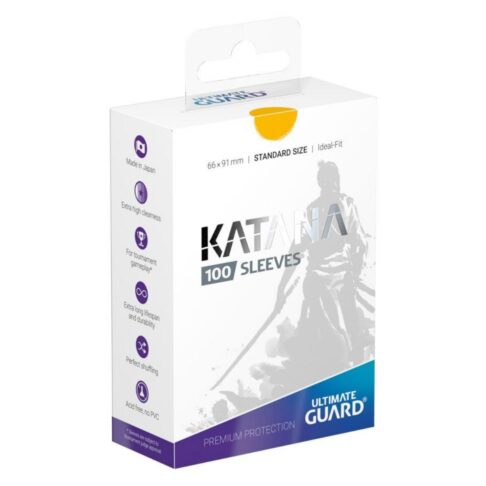 Ultimate Guard Katana Sleeves Yellow