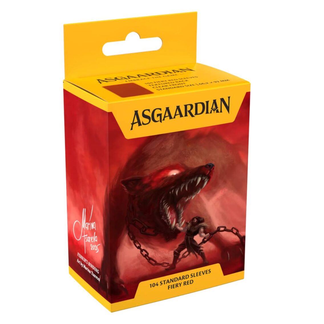 Asgaardian Standard Sleeves Fiery Red