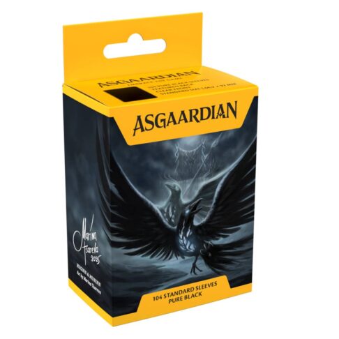 Asgaardian Standard Sleeves Pure Black