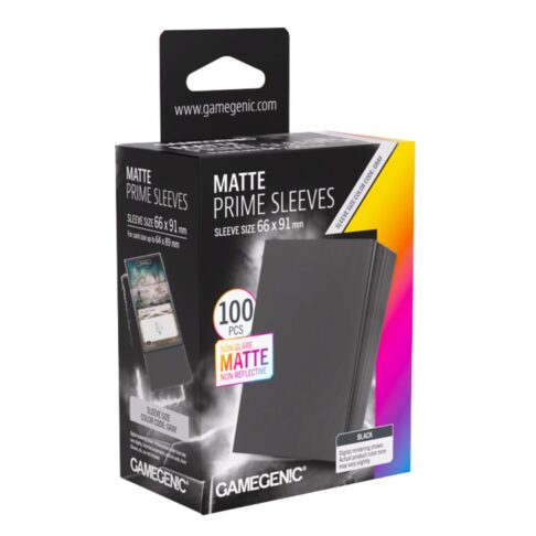 Gamegenic - Sleeves Matte Prime Black