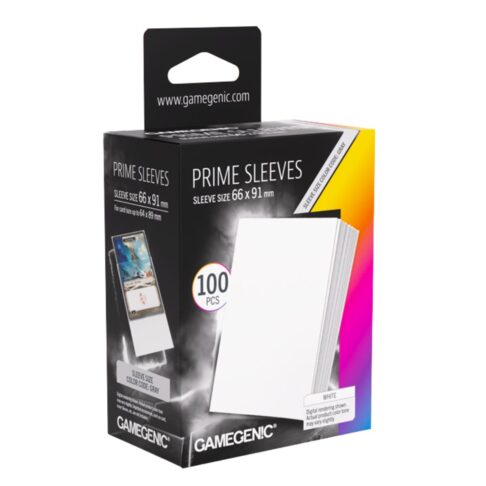 Gamegenic - Sleeves Prime White