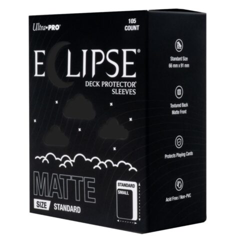 Ultra Pro - Eclipse Matte Standard Sleeves Jet Black