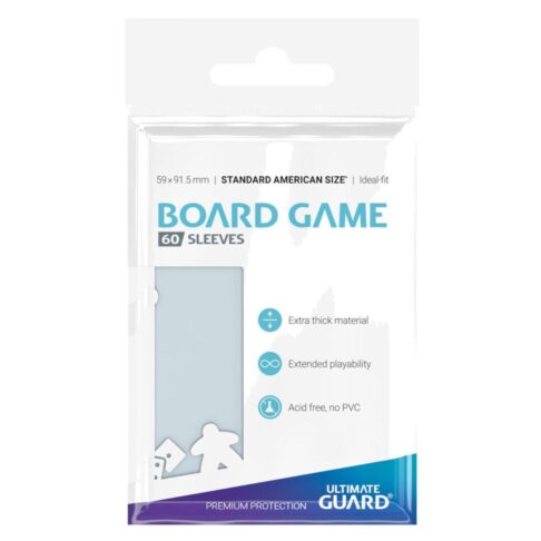 Ultimate Guard Board Game Sleeves Standard American