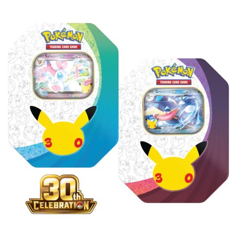 Pokémon 30th Celebration ex Tin