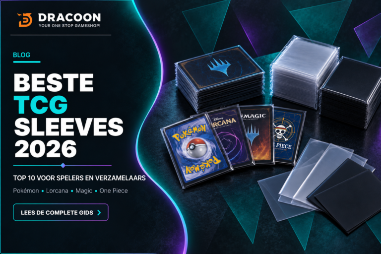 Beste TCG sleeves 2026 voor spelers en verzamelaars bij Dracoon