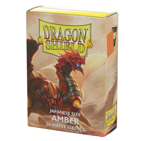 Dragon Shield Japanese Matte Amber 60x