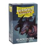 Dragon Shield Outer Sleeves Matte Black 100x