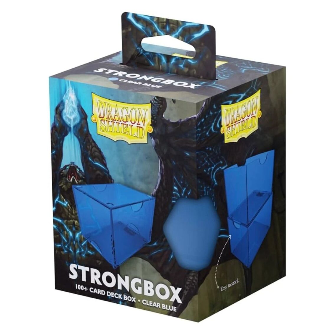 Dragon Shield Strongbox Clear Blue