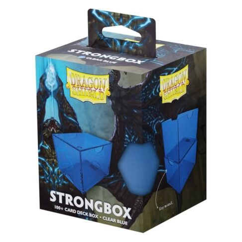 Dragon Shield Strongbox Clear Blue