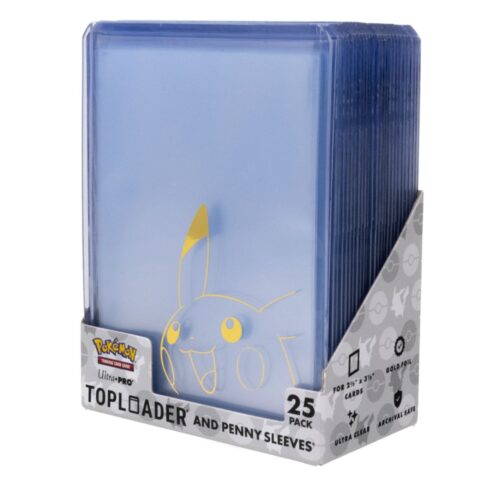 Pikachu Toploader And Penny Sleeves Combo Pack