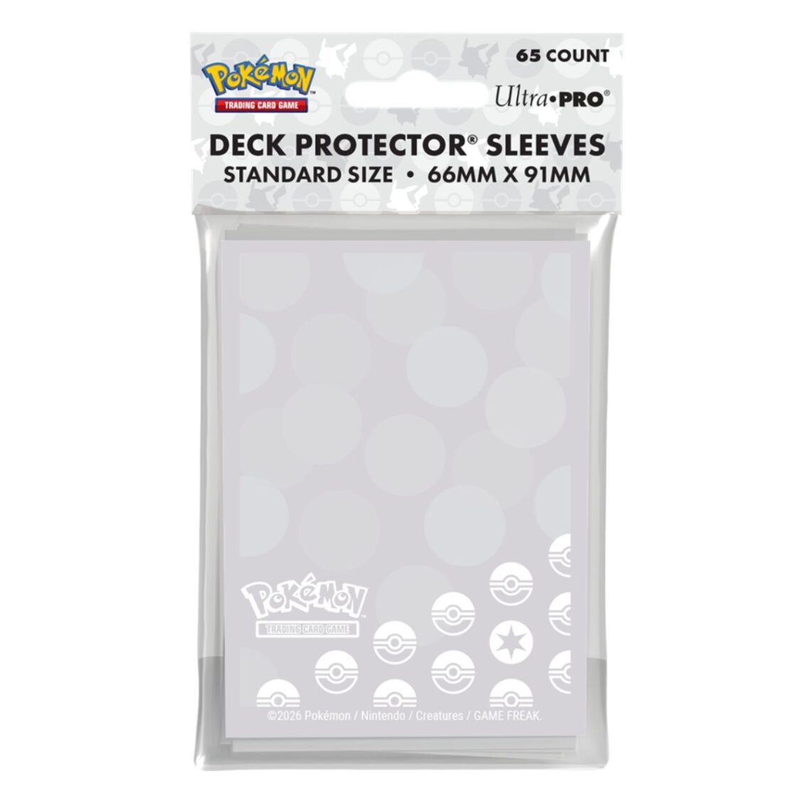 Pokémon Energy Colorless Sleeves 65x