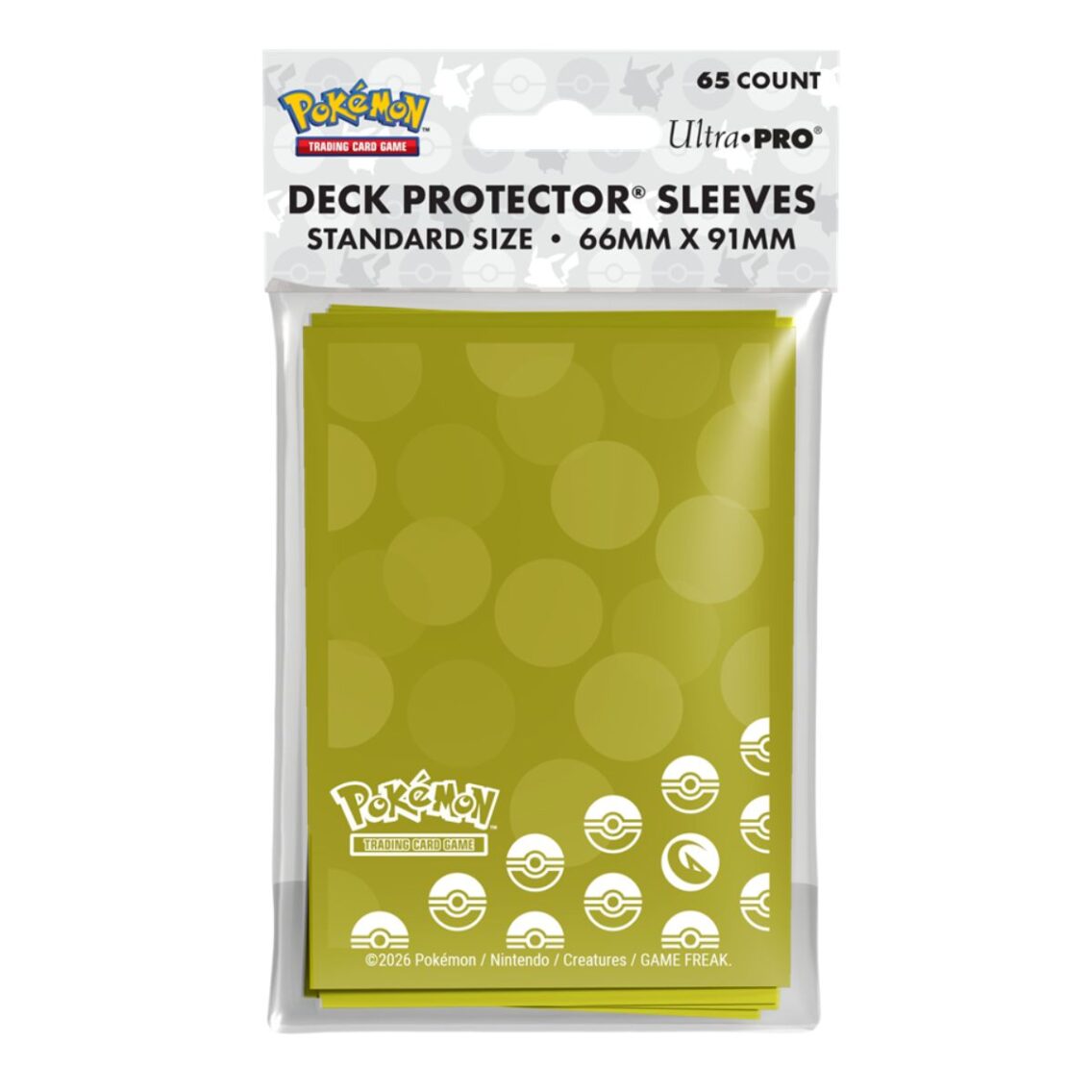 Pokémon Energy Dragon Sleeves 65x