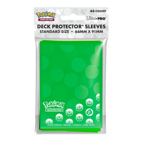 Pokémon Energy Grass Sleeves 65x