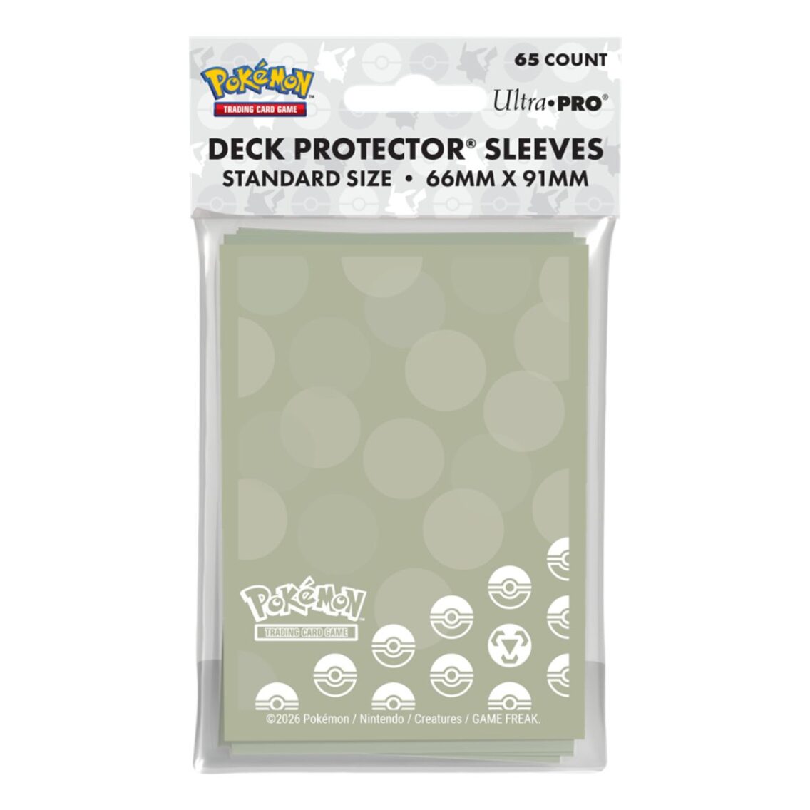 Pokémon Energy Metal Sleeves 65x