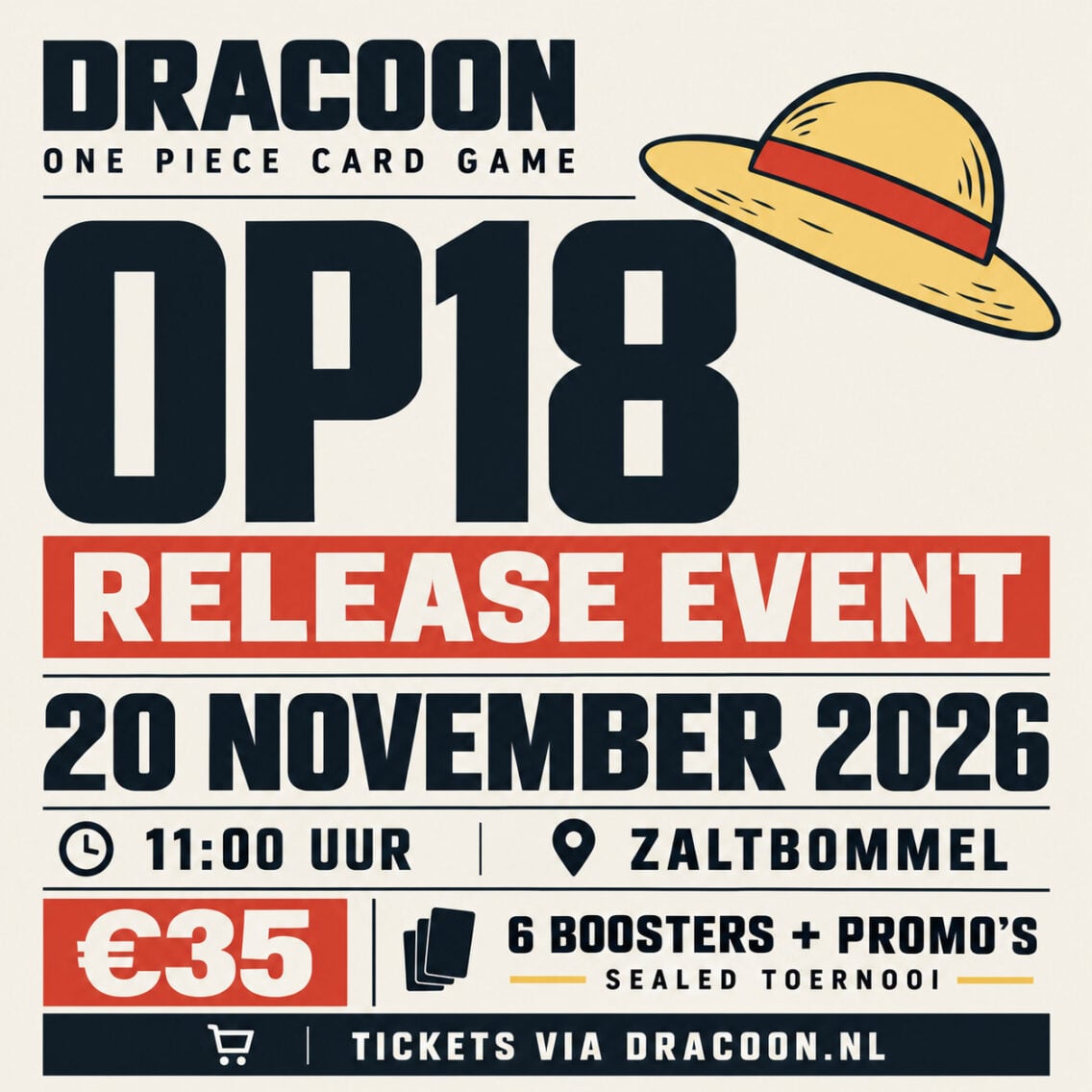 One Piece OP18 Release Event