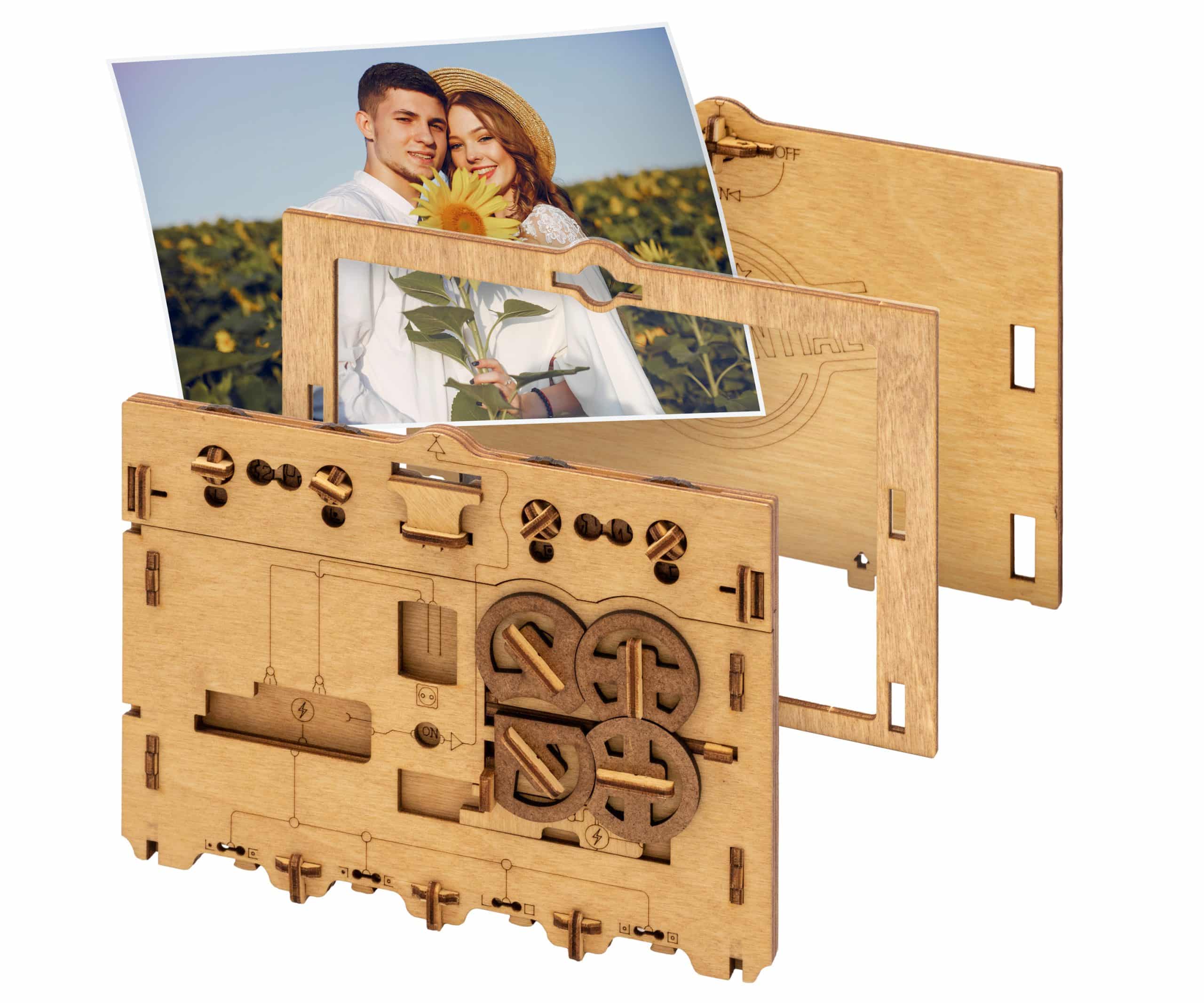 IDventure ClueFrame - Puzzle Photo Frame - Afbeelding 5