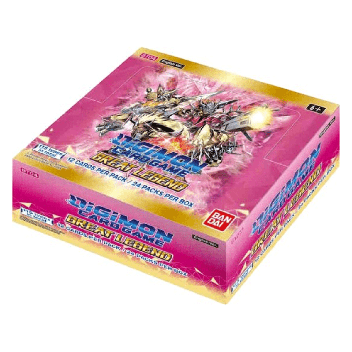 Digimon Card Game - Great Legend Booster Display