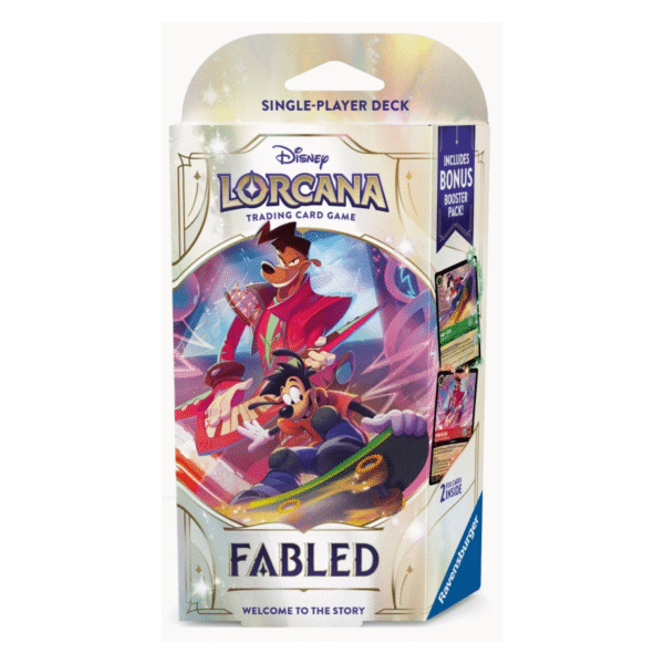 Disney Lorcana - Fabled Starter Deck Powerline and Max
