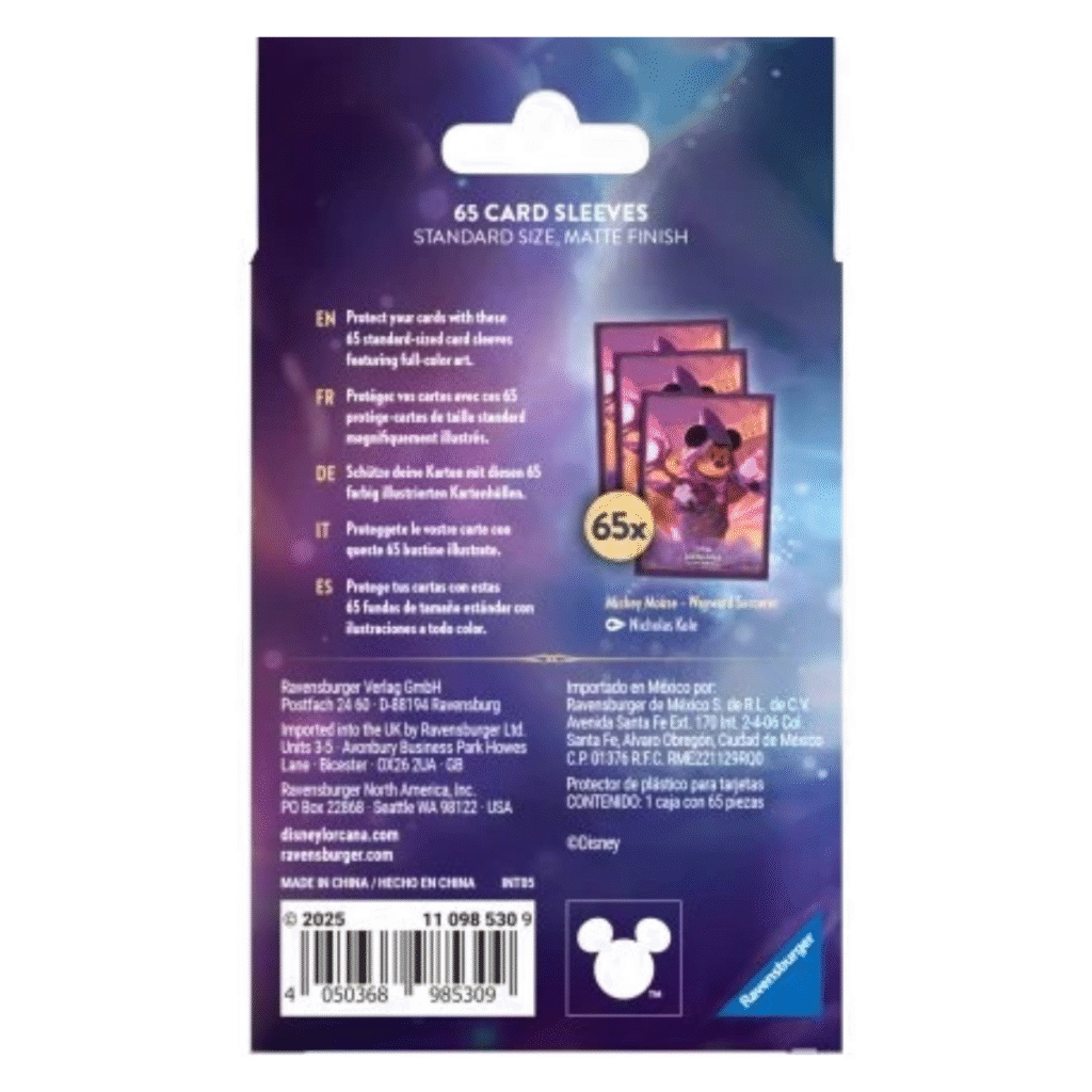Disney Lorcana - Reign of Jafar Sleeves Mickey Mouse